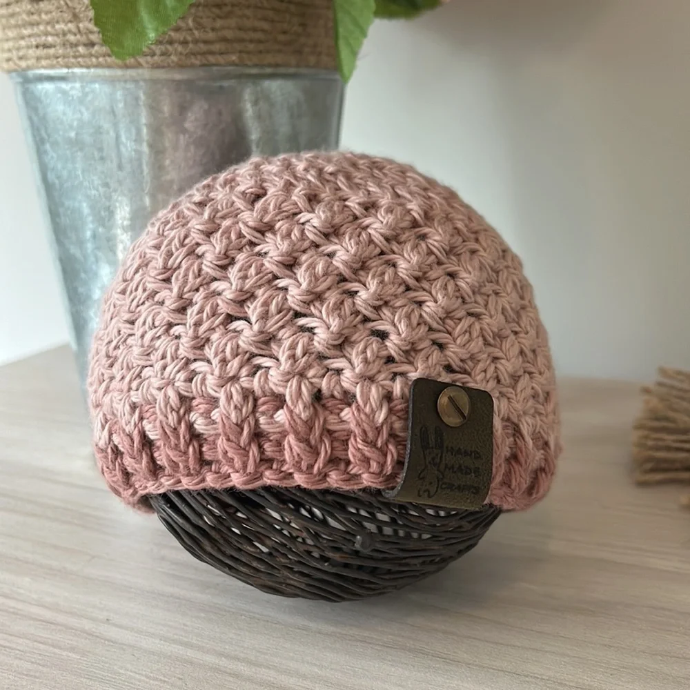 Crochet Beanie and Bonnet Set